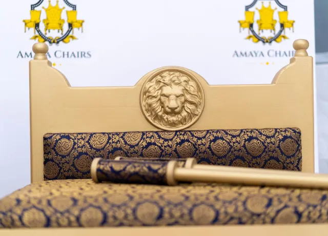 Amaya Chairs suite showing the two coordinating side chairs